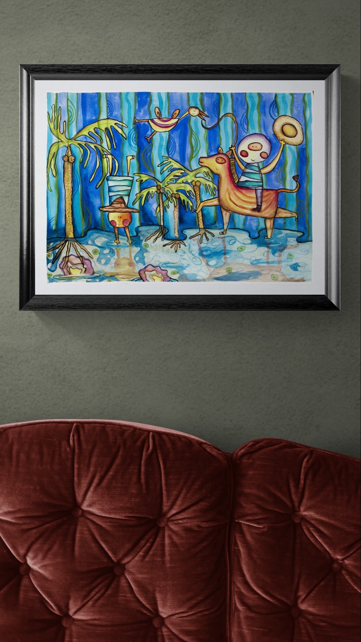 Obra de Arte Original - El Vaquerito