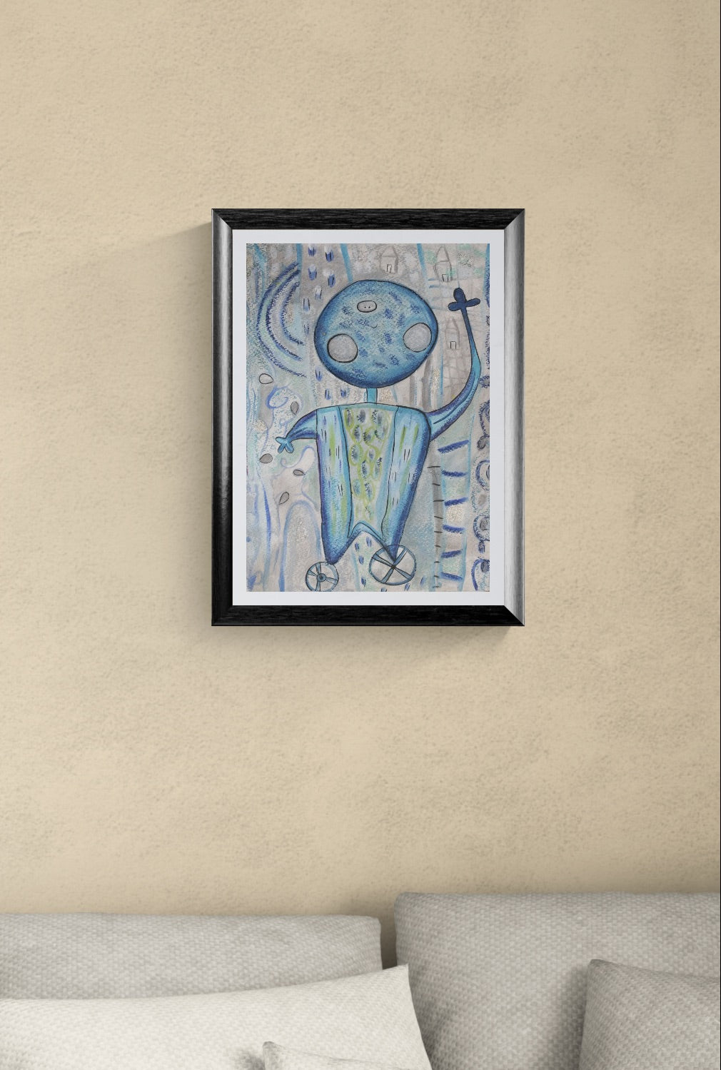 Obra de Arte Original - El Pequeño Gran Gigante