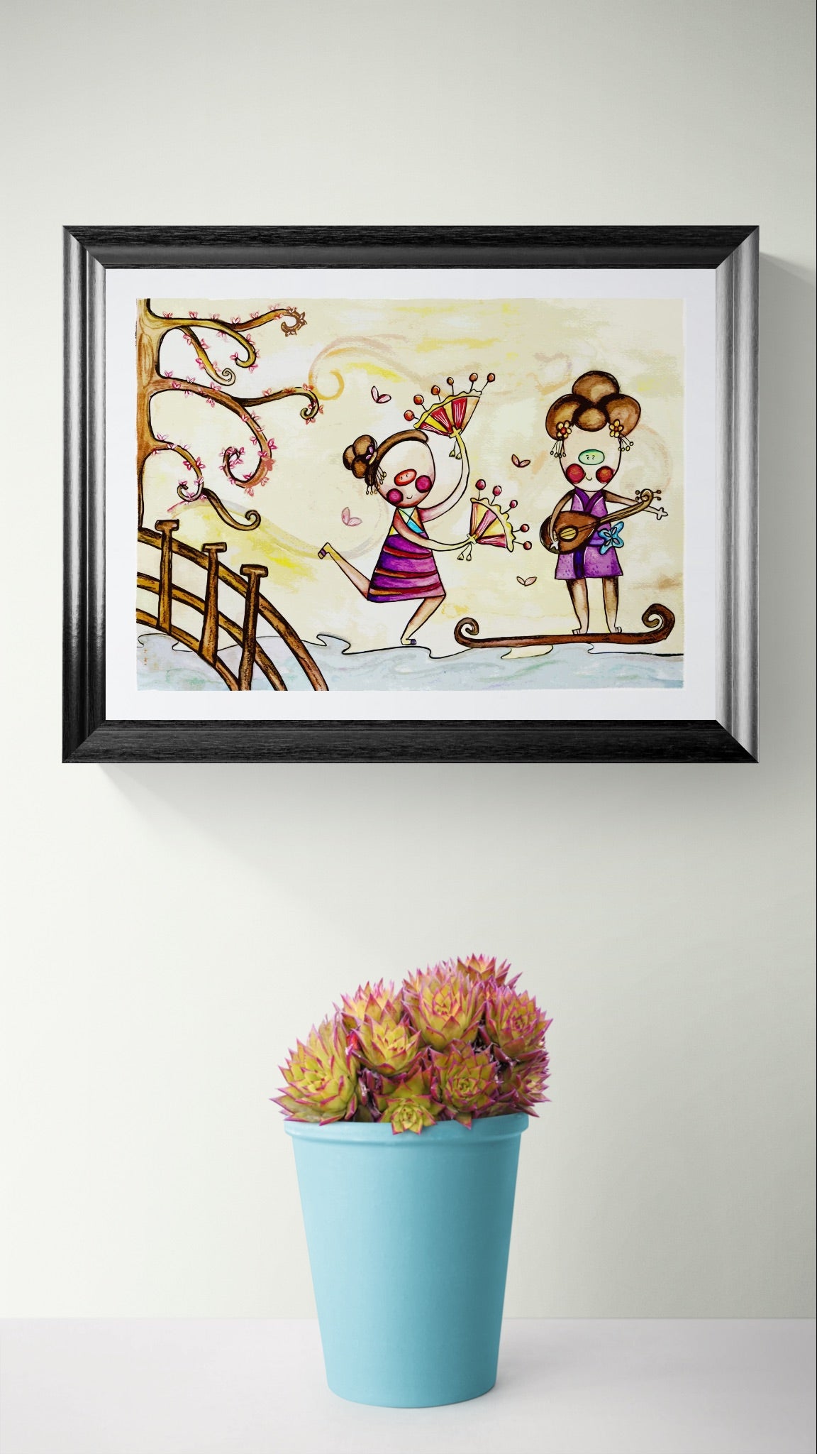 Obras de arte Original - Las Pequeñas Gueishas