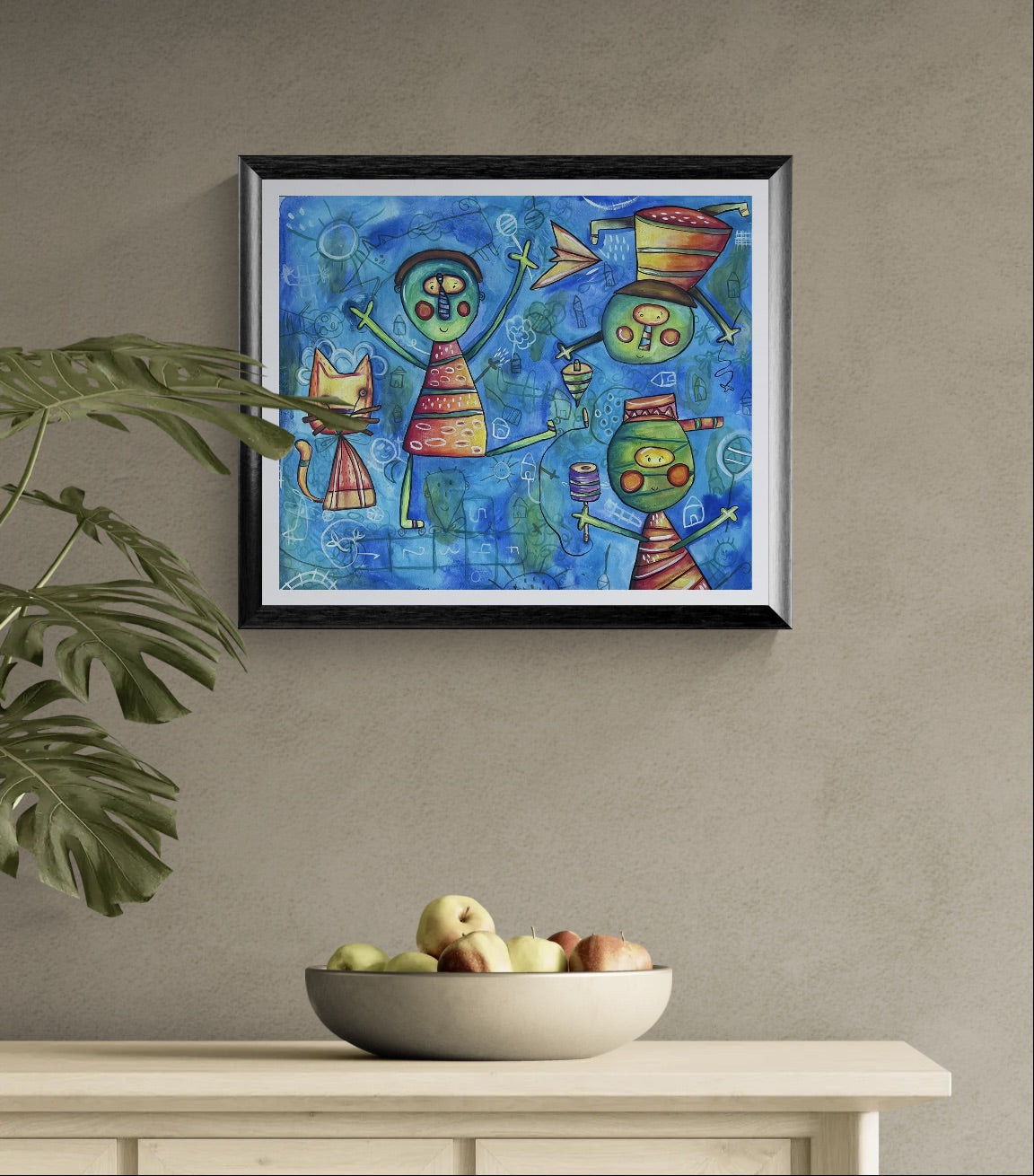 Obra de Arte Original -El avioncito