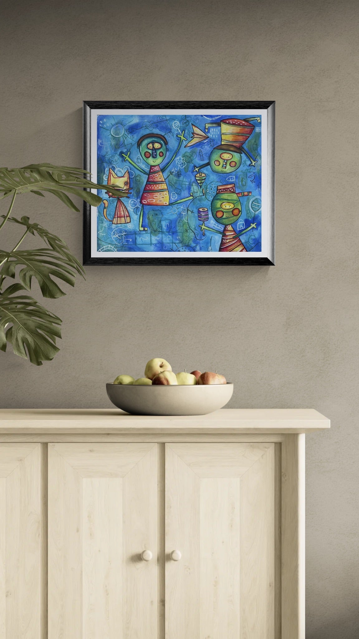 Obra de Arte Original -El avioncito