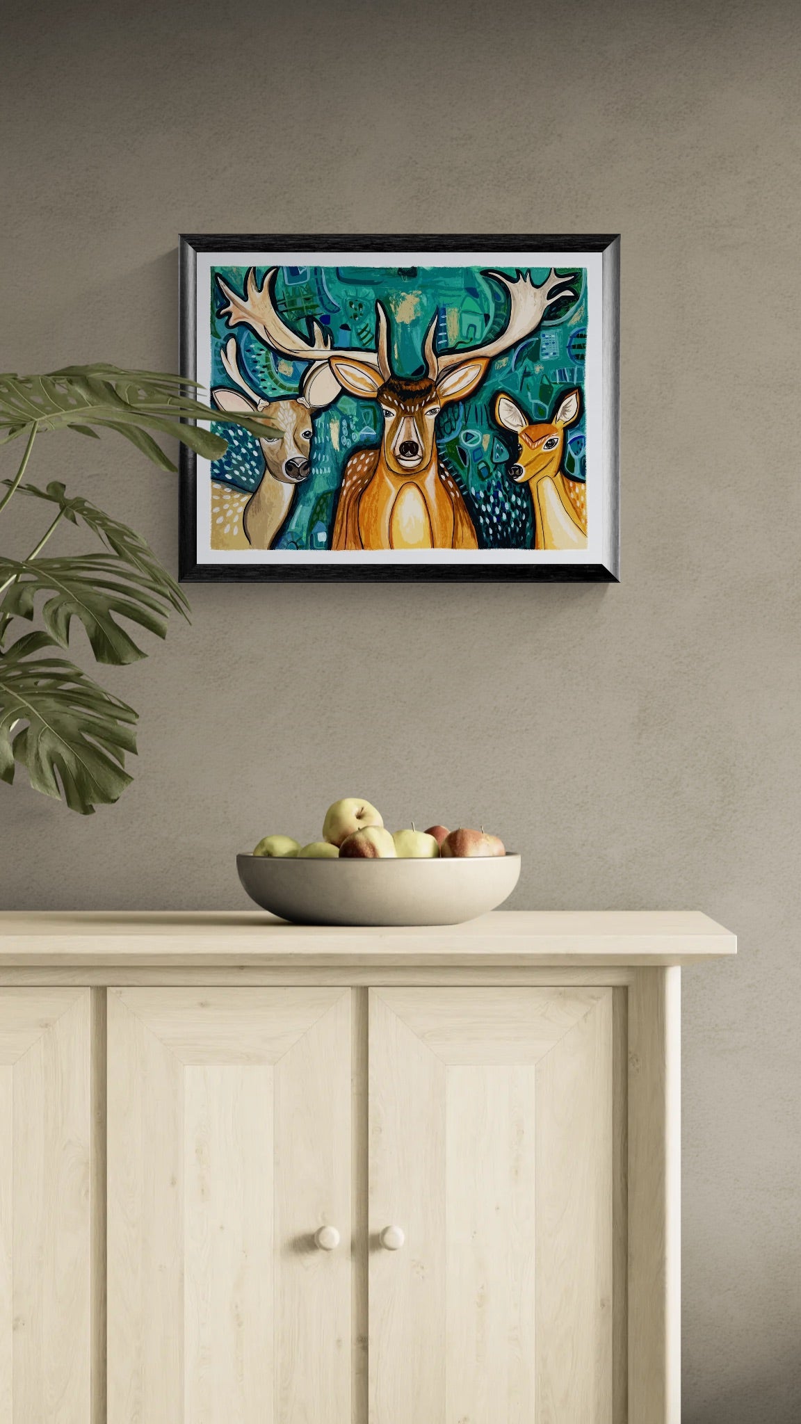 Obras de Arte Original - Queridos Venados