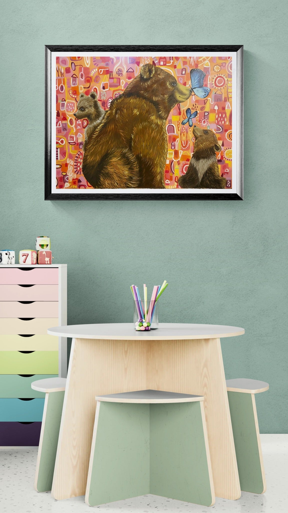 Obra de Arte Original - Mariposas Curiosas