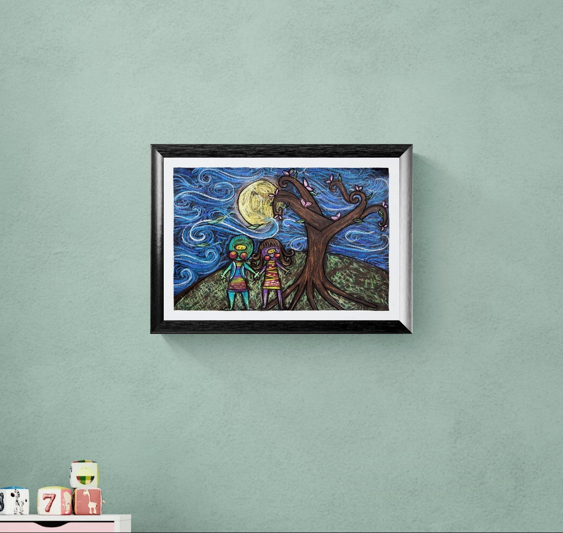 Obra de Arte Original - Los Amantes