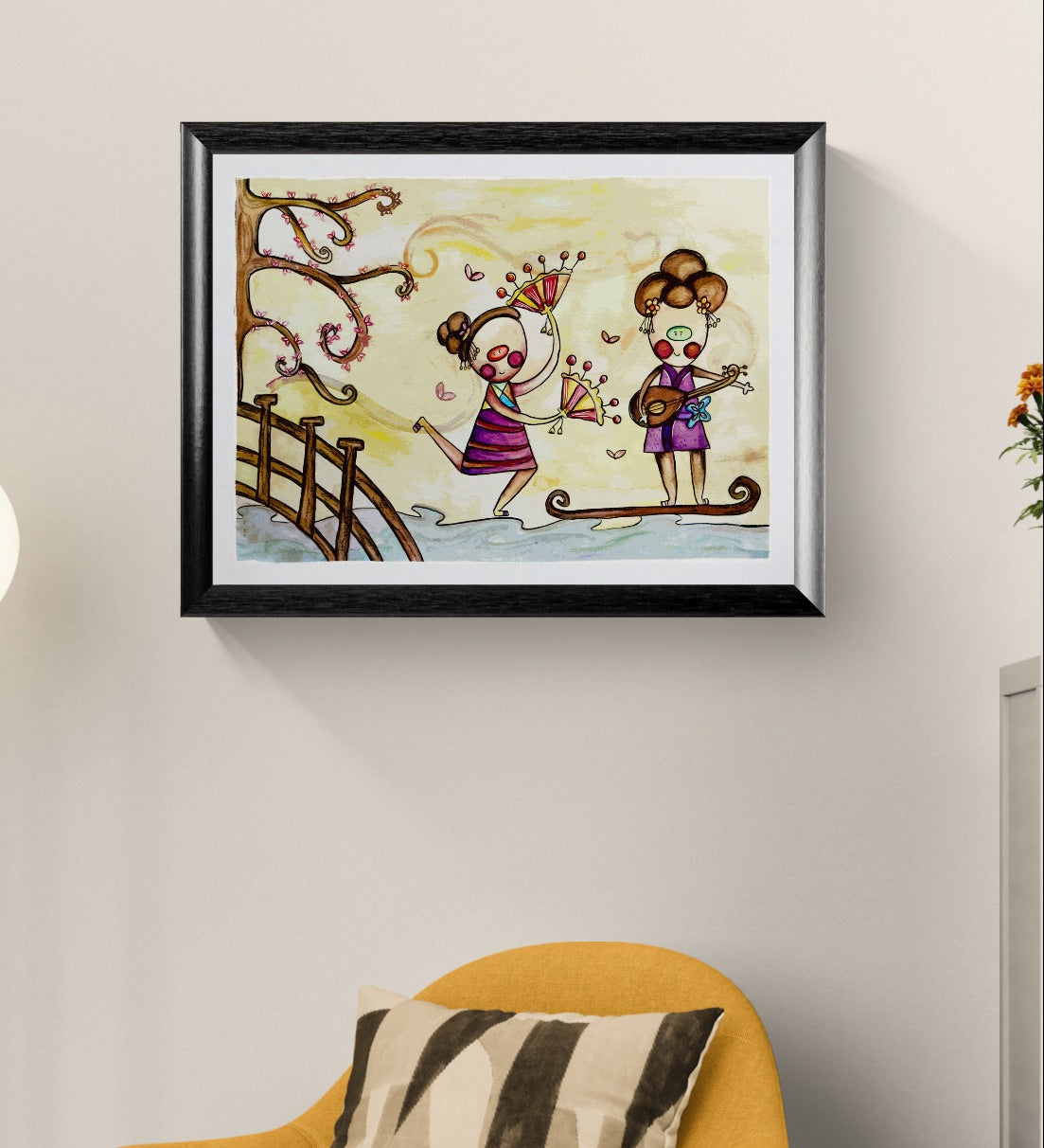 Obras de arte Original - Las Pequeñas Gueishas