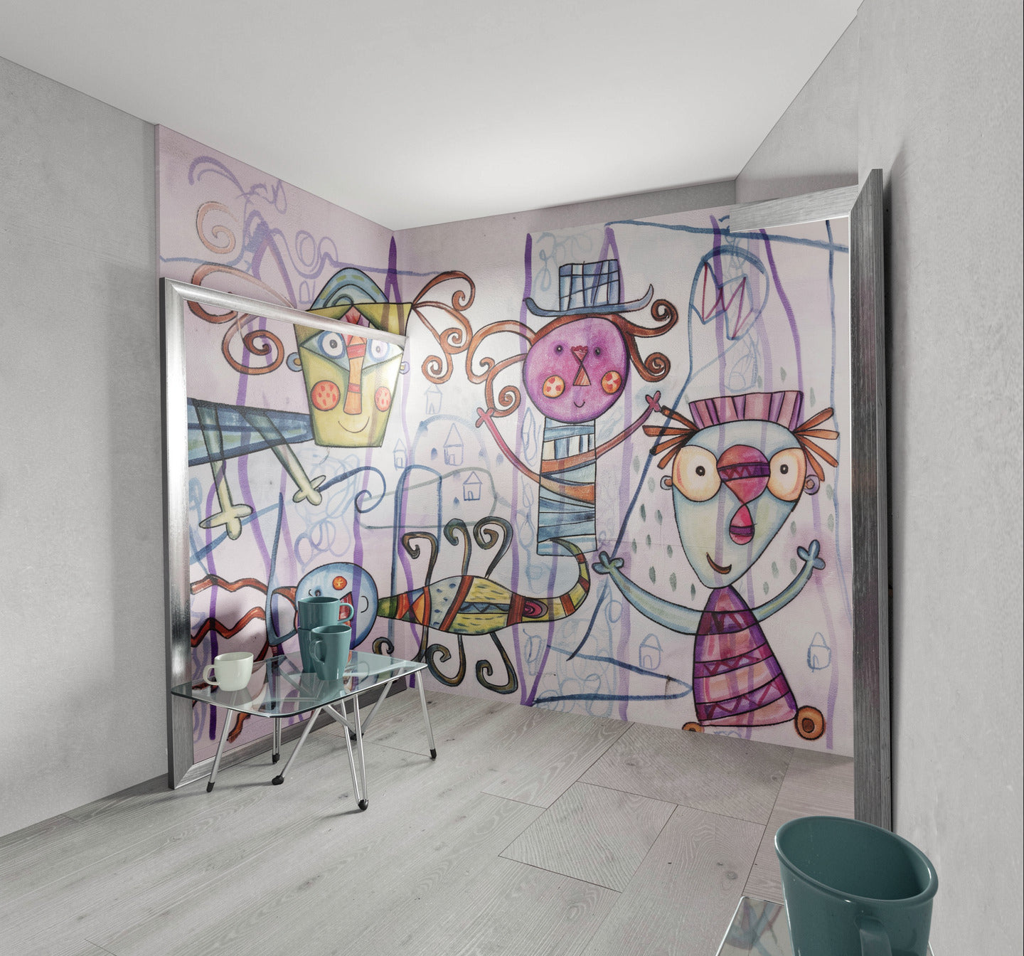 Obra de Arte Original - Purple illusion