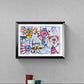 Obra de Arte Original - Purple illusion