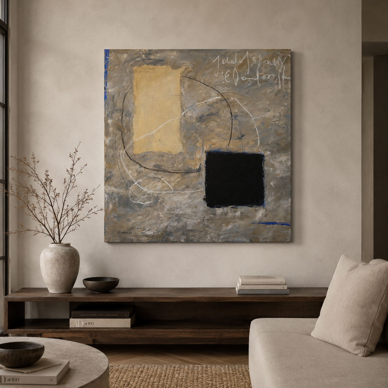 Pintura acrílica - Conversación
