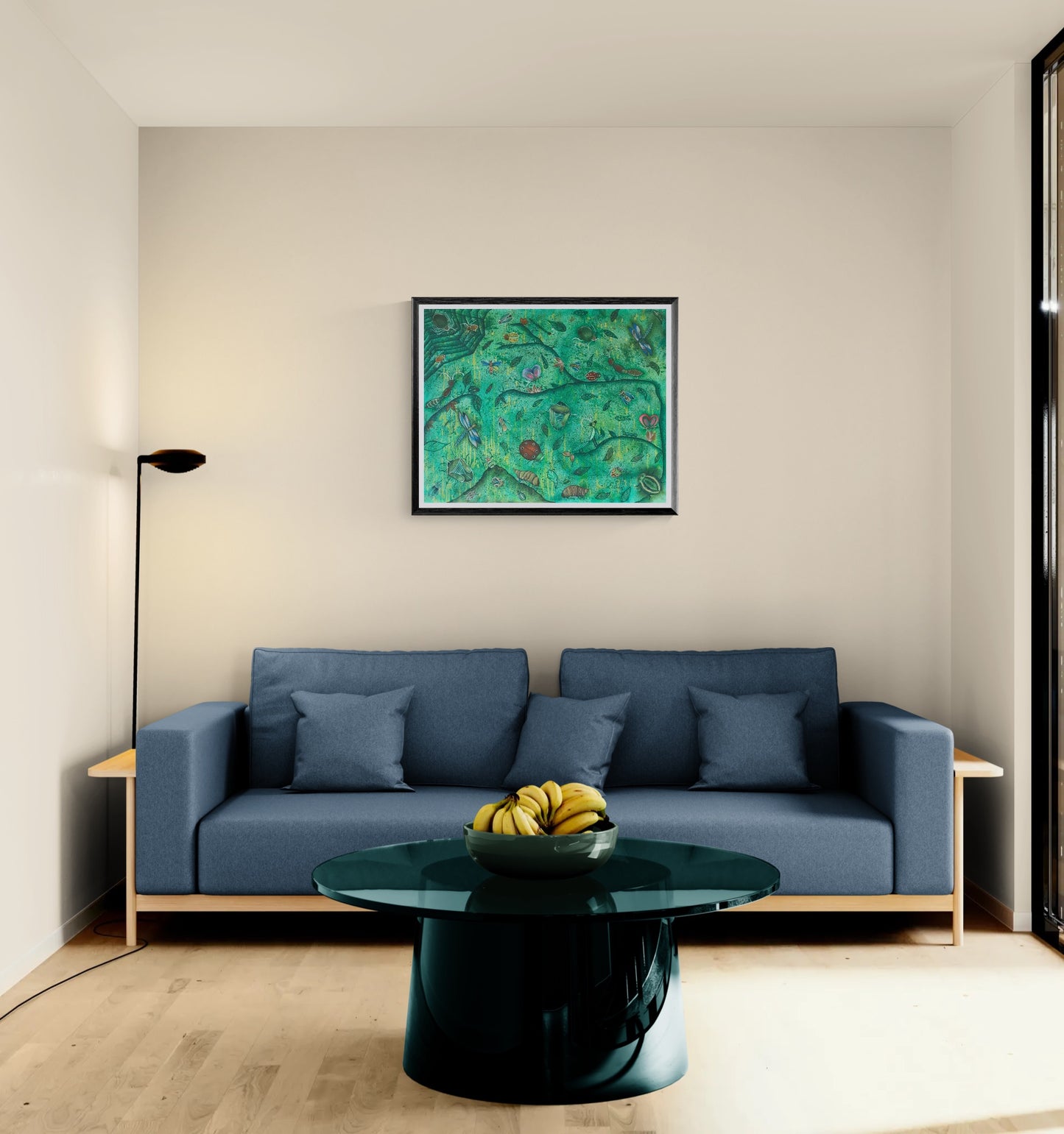 Obra de Arte Original - El Mundo de los Insectos