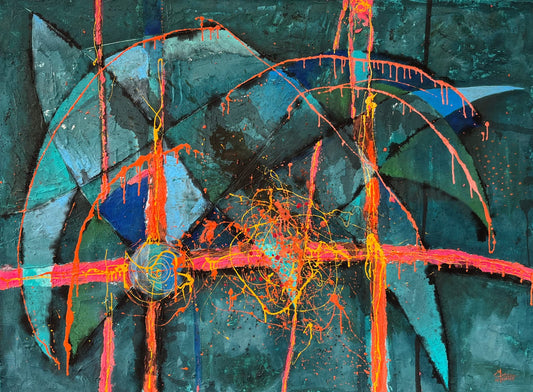 OBRA DE ARTE ORIGINAL- DESTELLOS DE LUZ