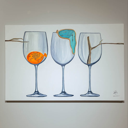 Descomposición del Tiempo-Cuadro Decorativo