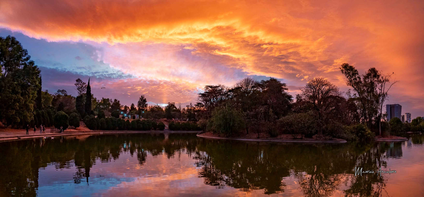 Atardecer en Chapultepec