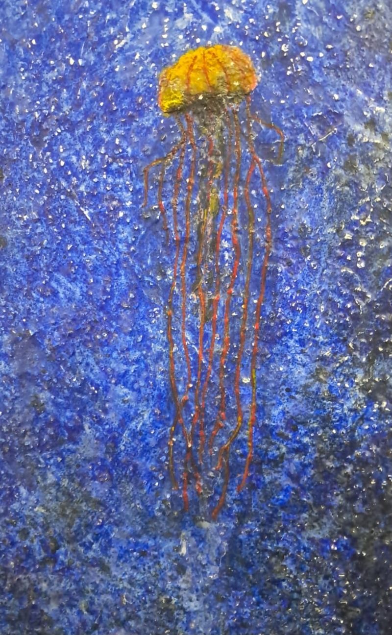 SEVEN BLUE JELLYFISH