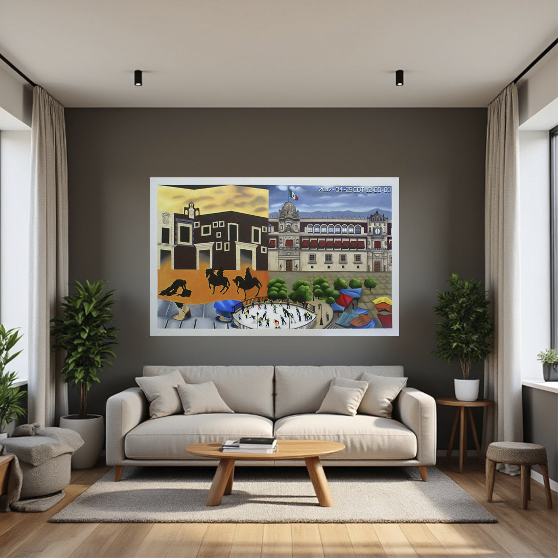De la serie Fuerzas contrarias - Pintura contemporánea