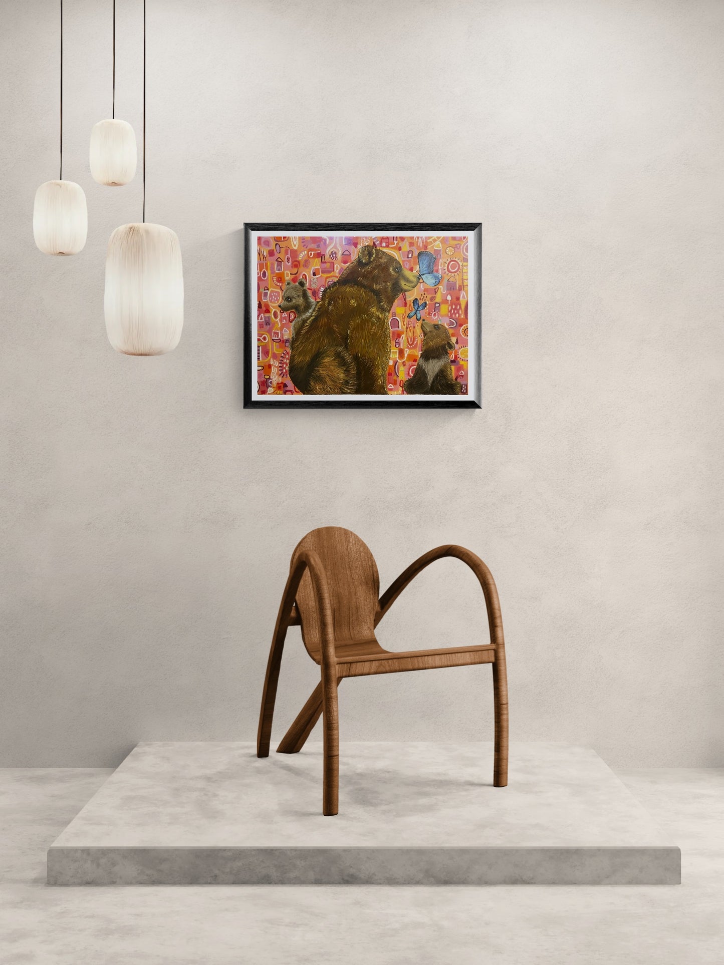 Obra de Arte Original - Mariposas Curiosas