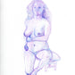 Arte para sala - Desnudo Femenino Morado