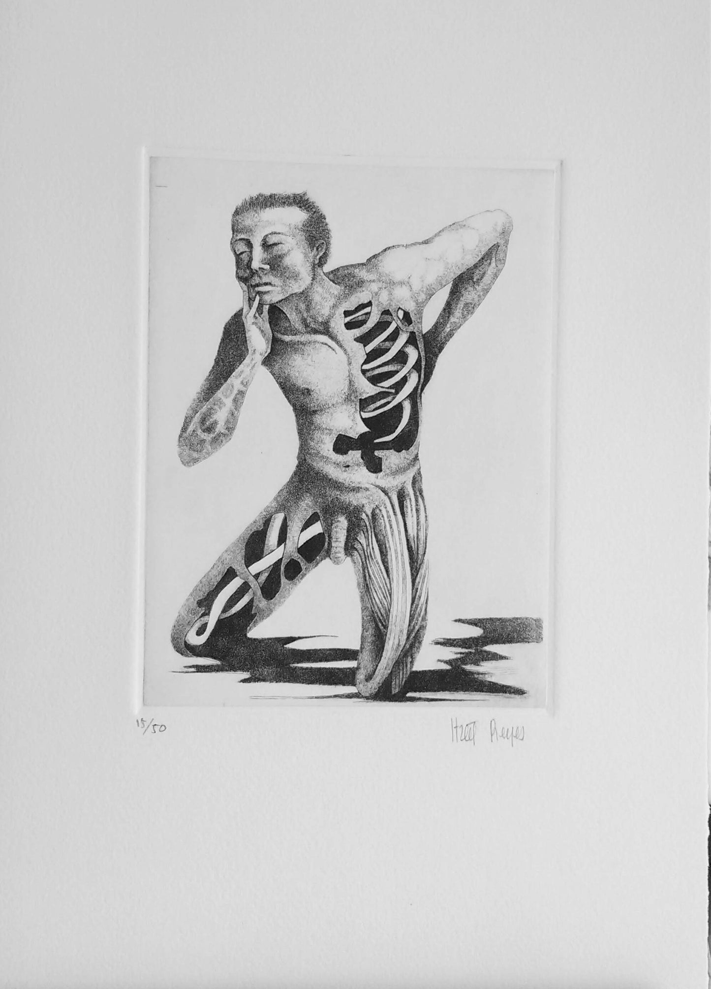 Obra de arte original -Desprendimiento de piel