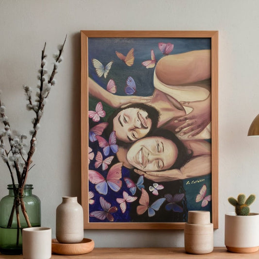 Cuadro decorativo - La Danza de las mariposas