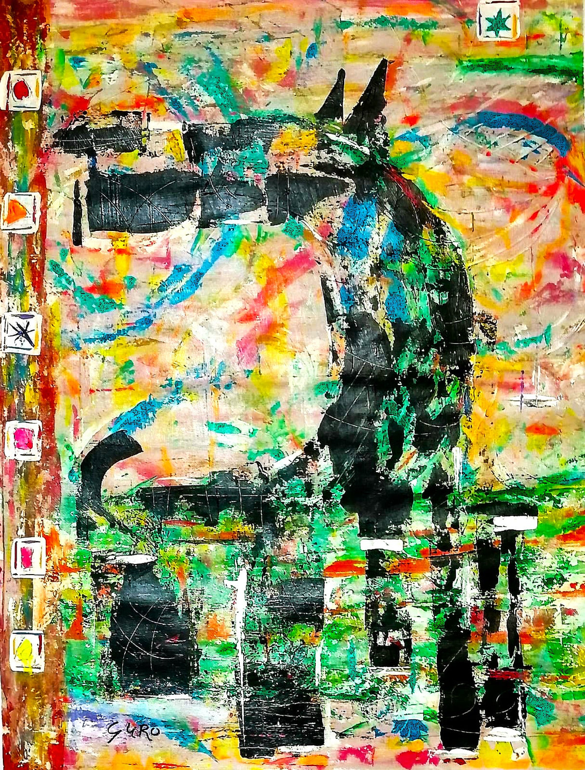 Pintura Abstracta - El Cuaco