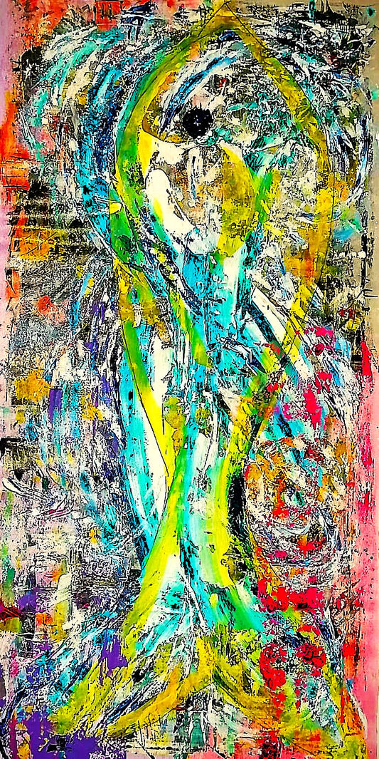 Pintura Abstracta - El Pez