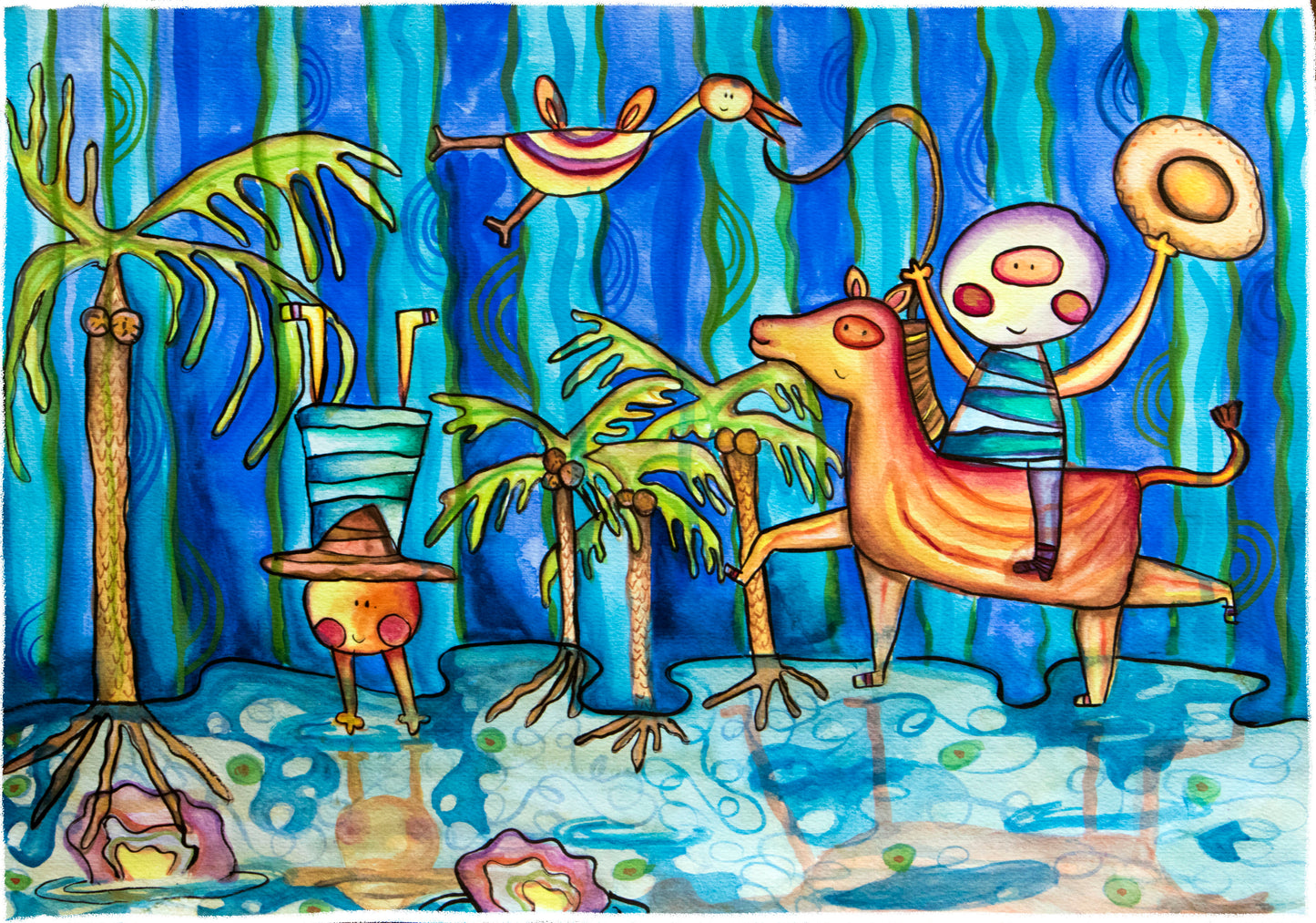 Obra de Arte Original - El Vaquerito