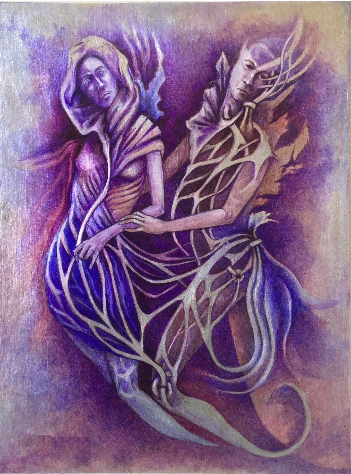Obra de arte original - El acompañamiento