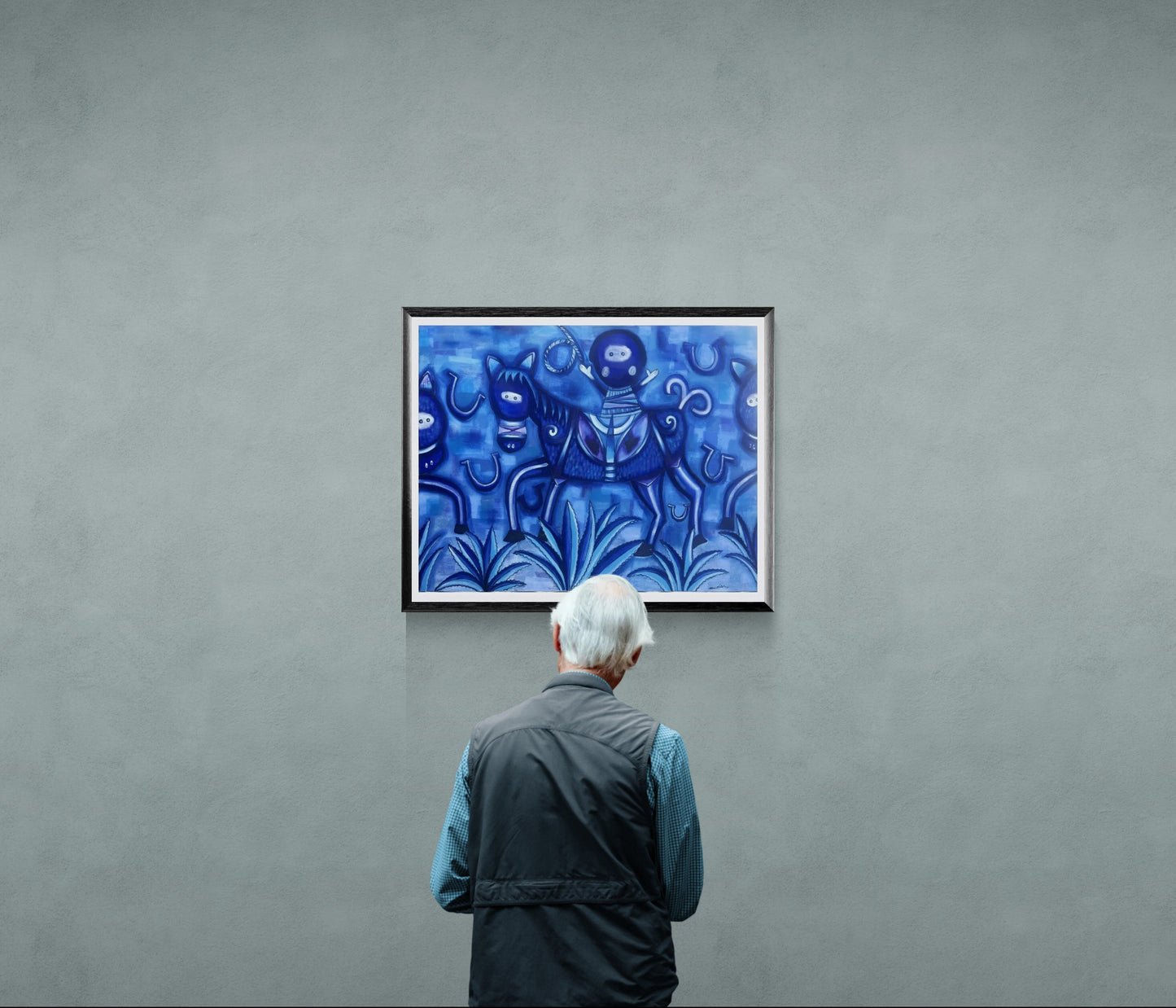Obra de Arte Original - El Guardian del Agave