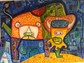 Obra de Arte Original - El Bufalito