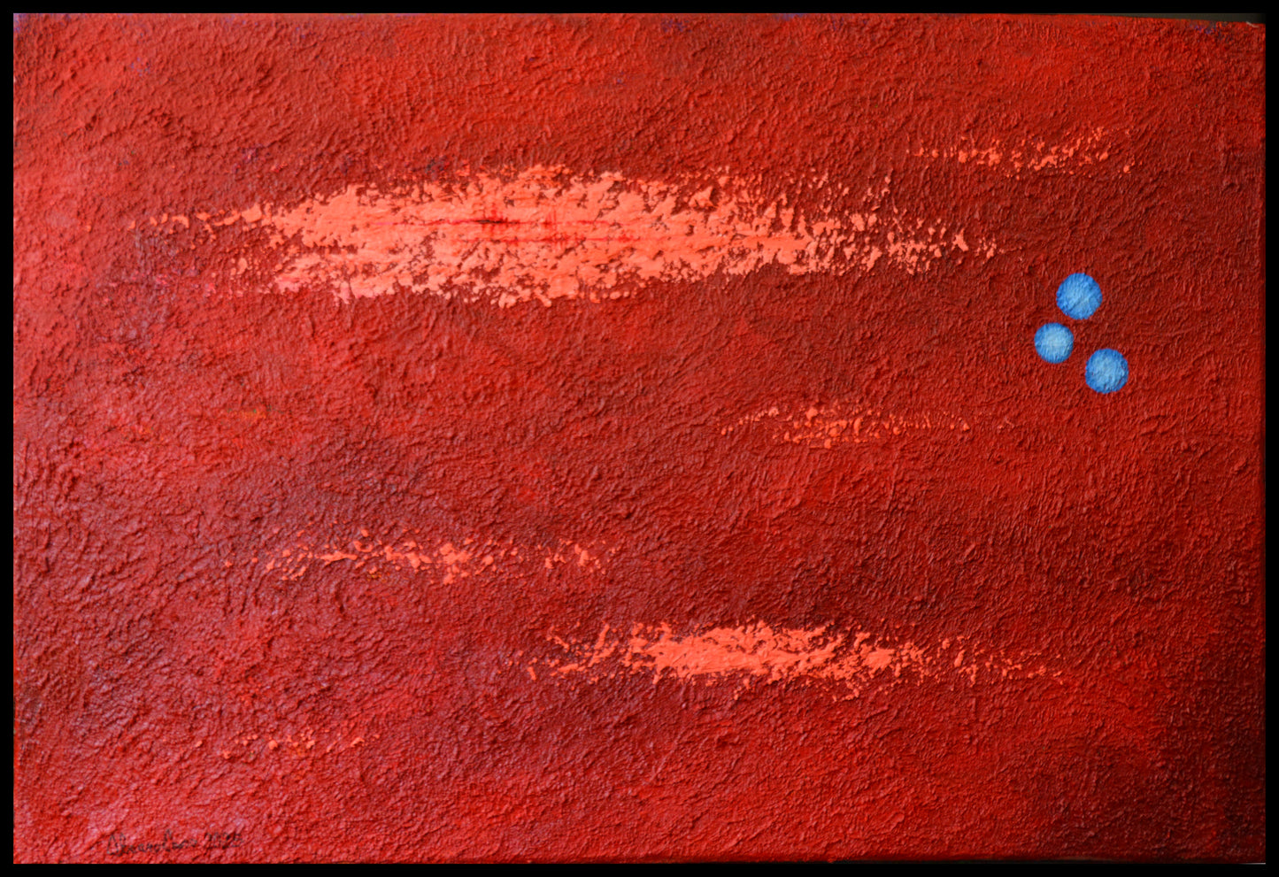 Obra de arte original "El trino del petirrojo"