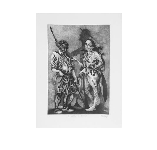 Obra de arte original - El vestido de dulcinea