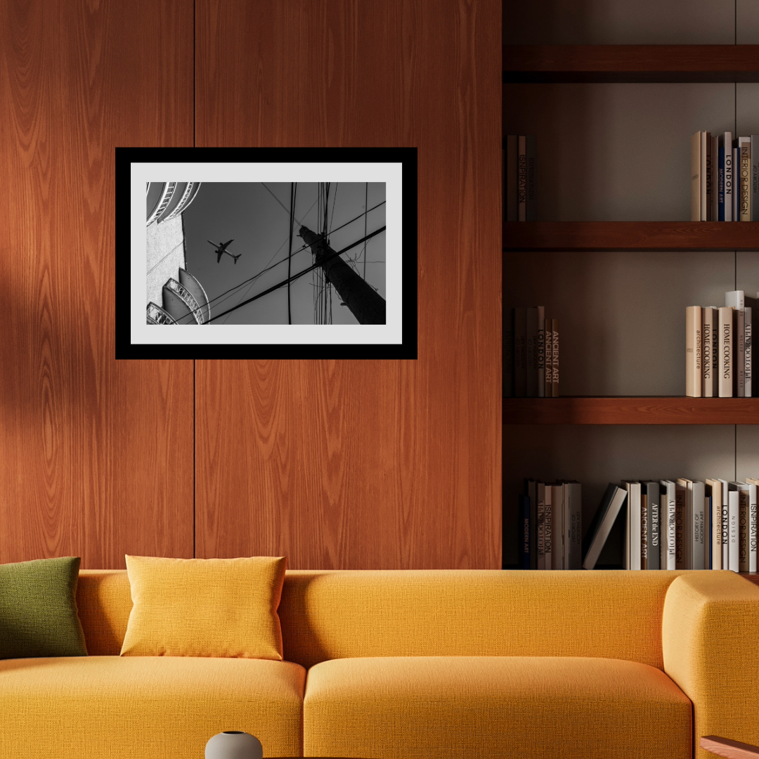 Fotografía blanco y negro - Entre líneas