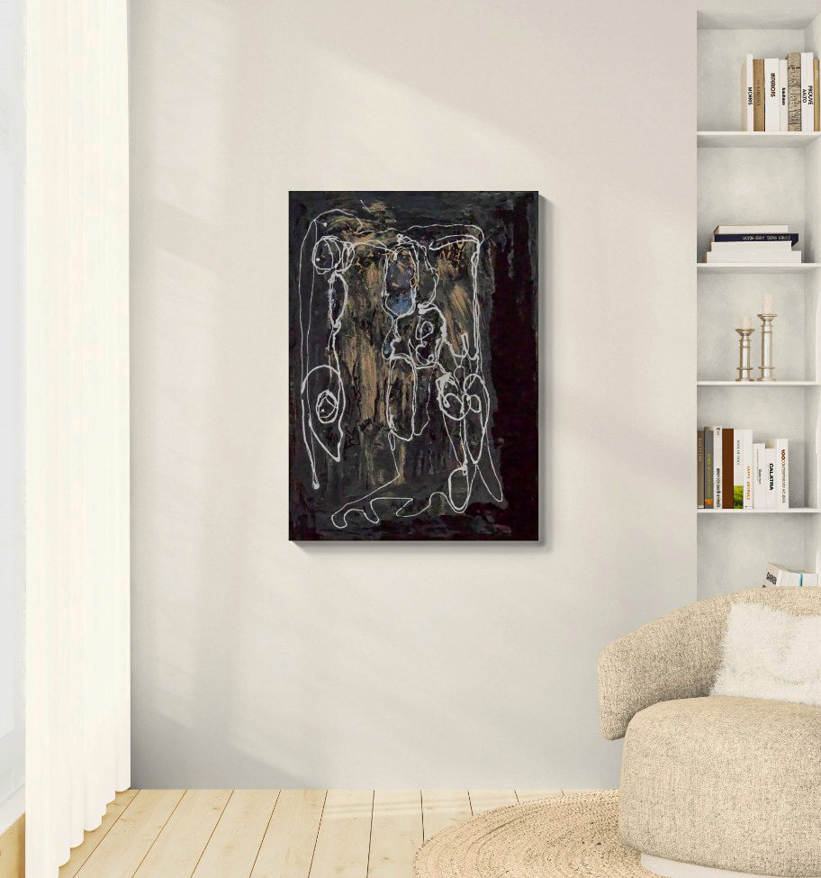 Obra de arte original Errantes