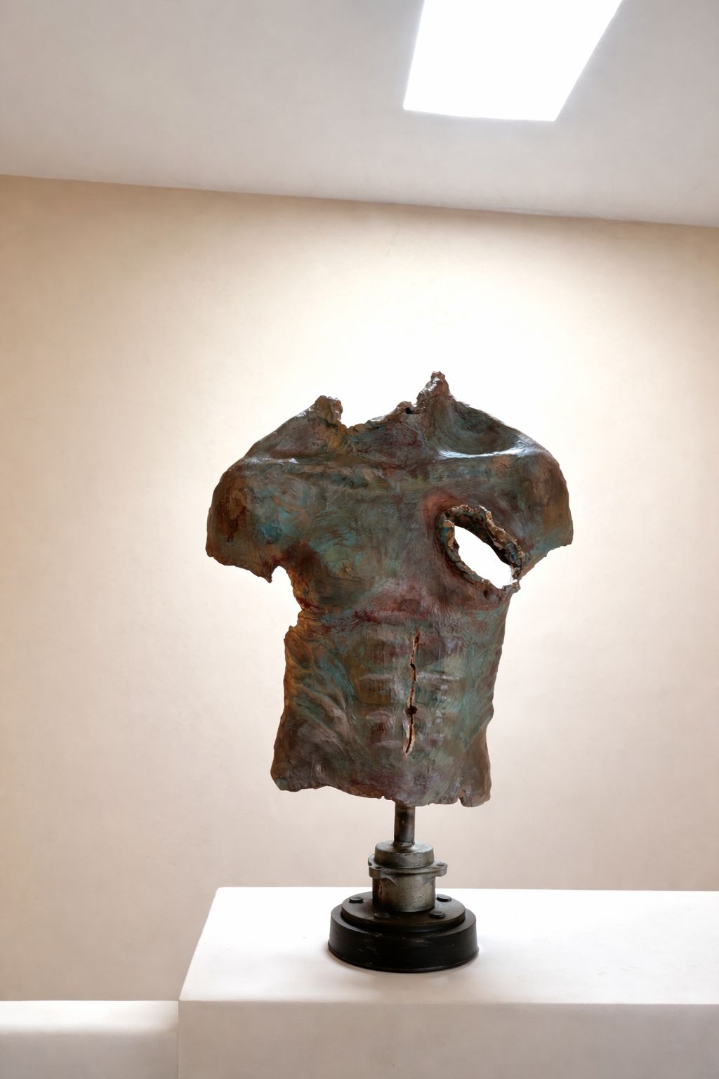 Escultura decorativa para sala - Fragmento eterno