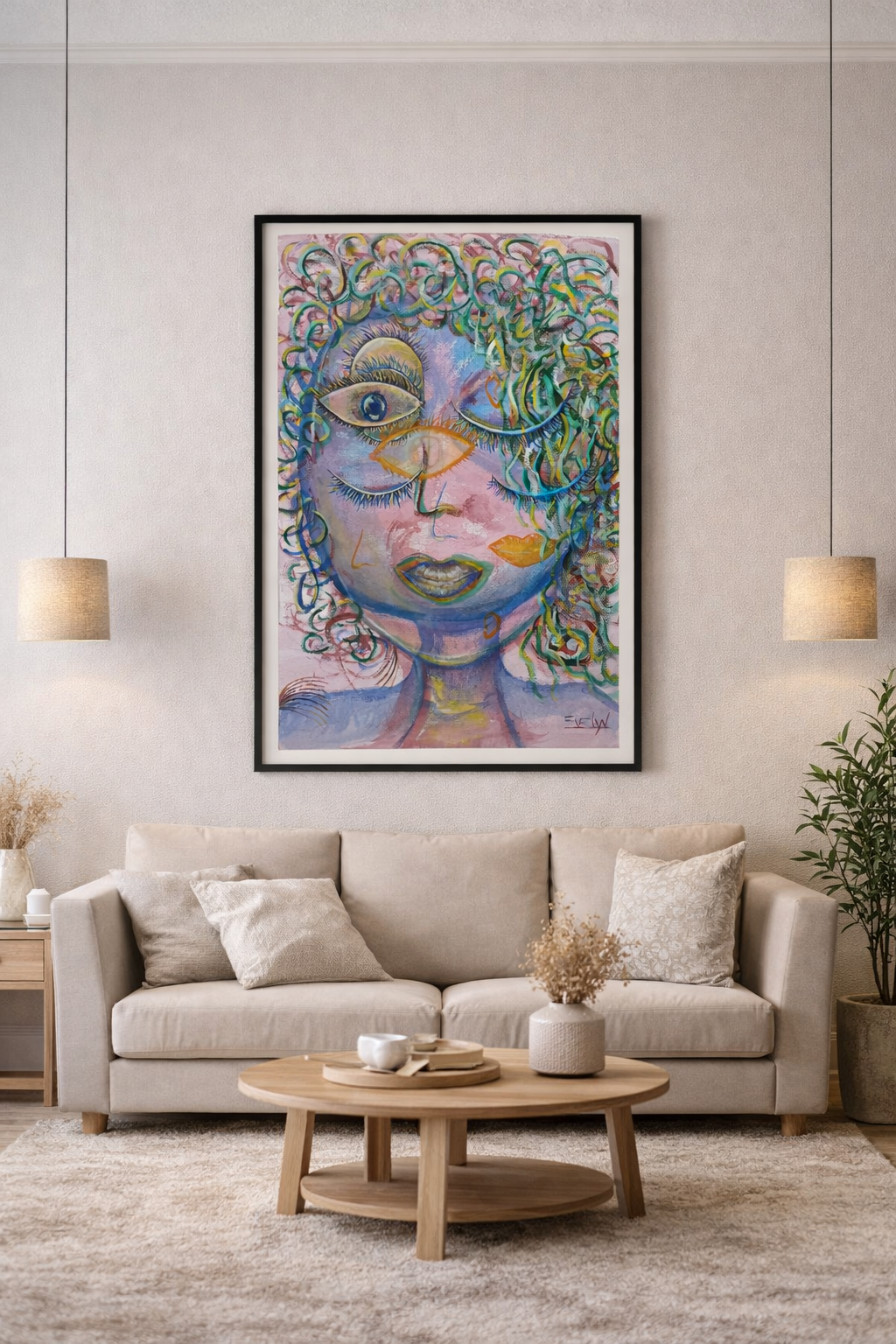 Evelyn Cohen. Rostros