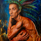 Obra de arte original- Yolcualli (Alguien de Buen Corazón)
