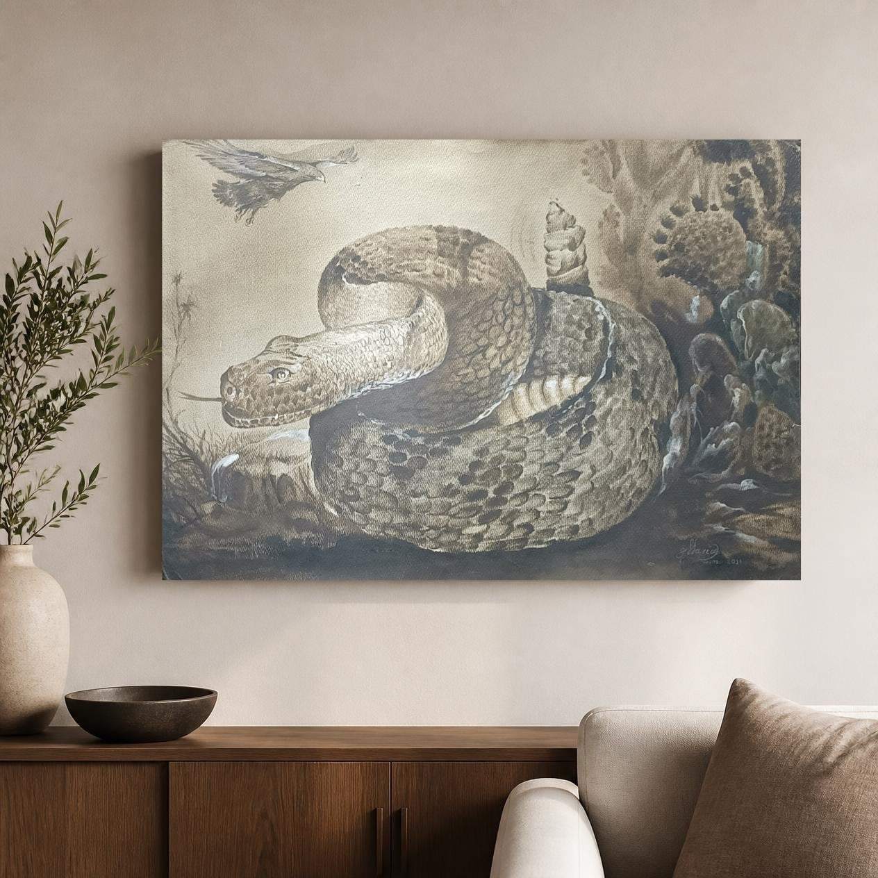 Obra de arte original - Nueva Aztlán