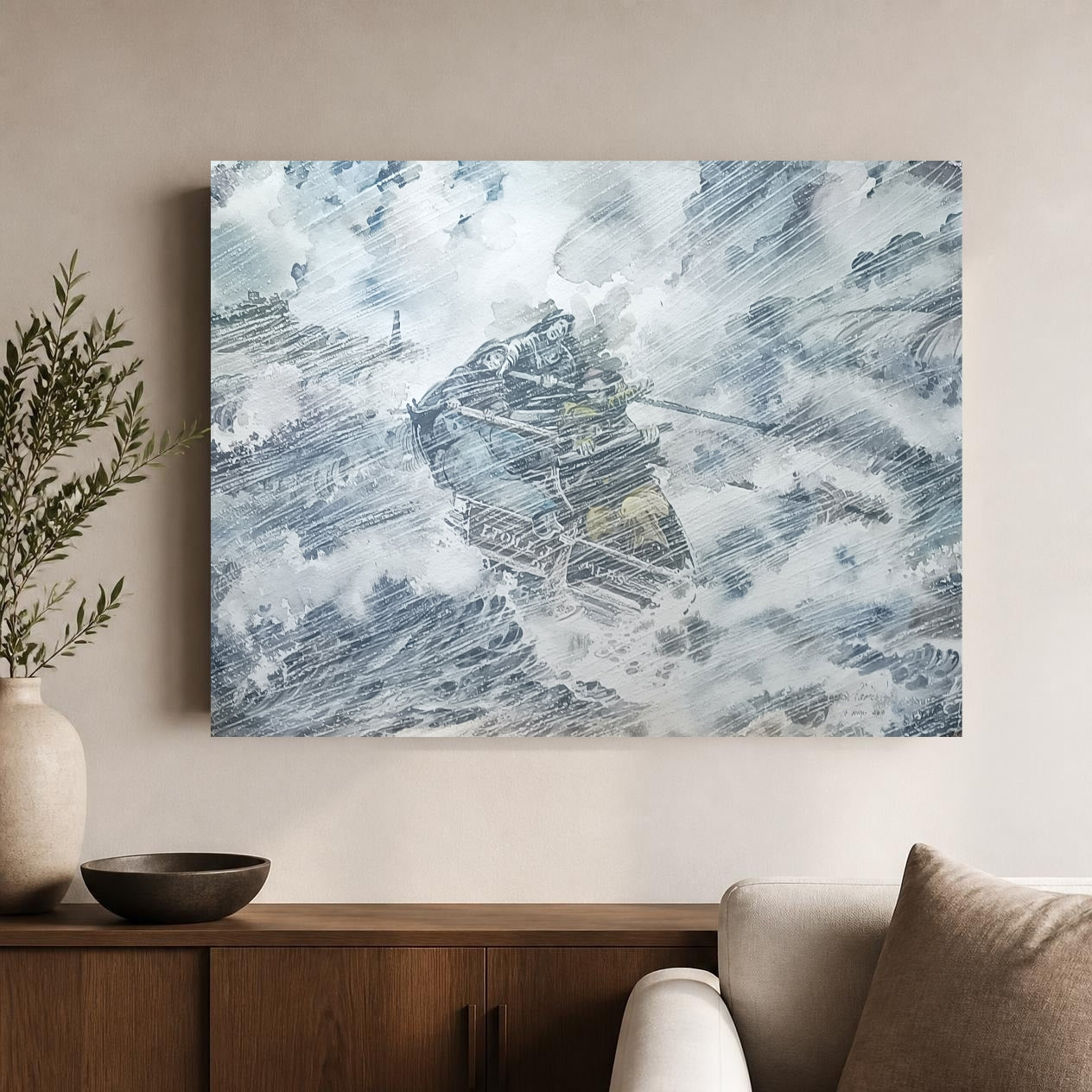 Obra de arte original - Tormenta