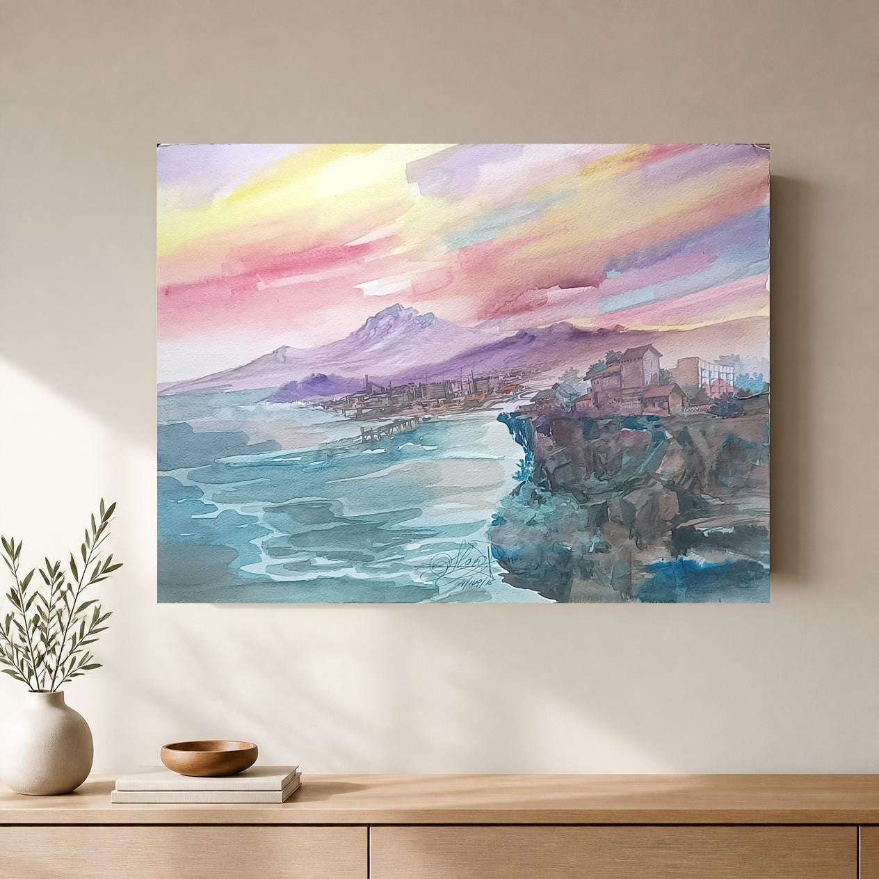 Obra de arte original - Atardecer