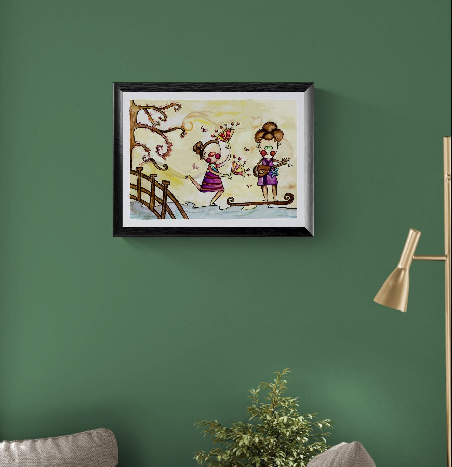 Obras de arte Original - Las Pequeñas Gueishas