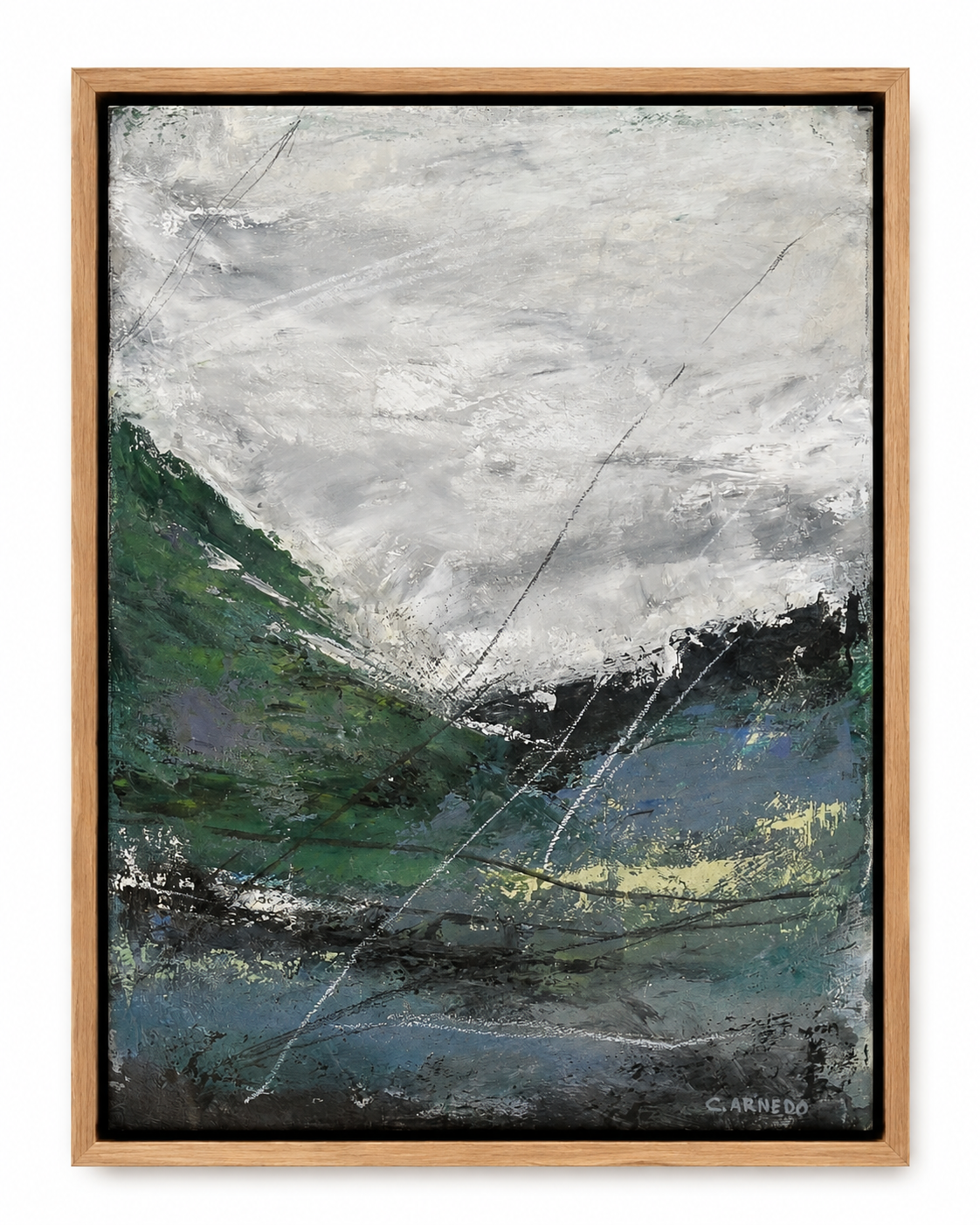 Pintura acrílica - Fiordo