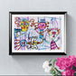 Obra de Arte Original - Purple illusion