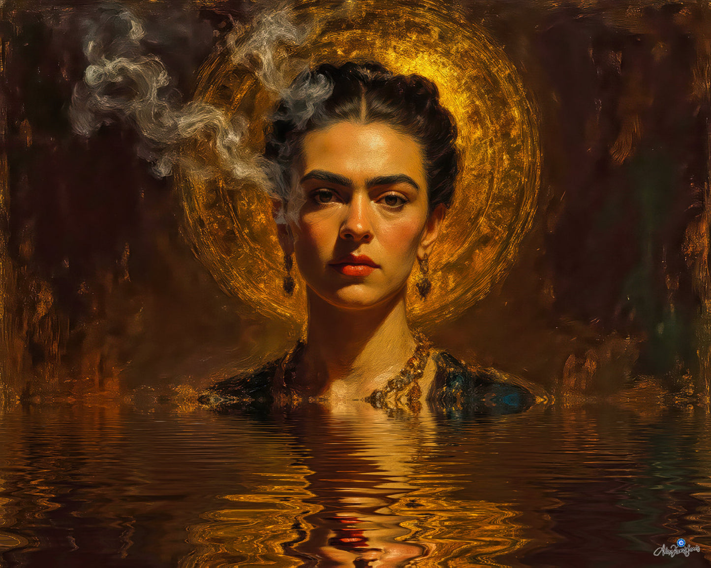 Frida Luz y Sombra Primera Impresión Fine Art 320g