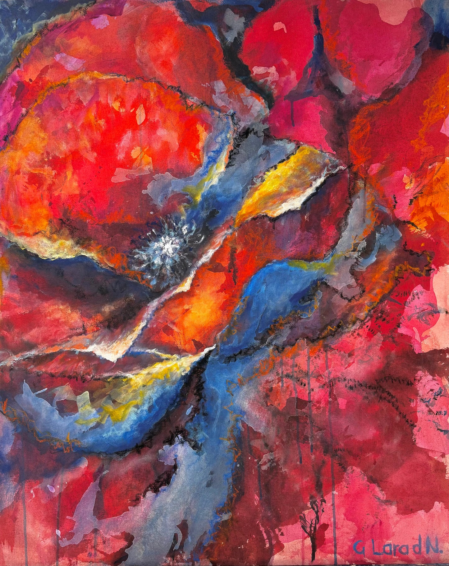 Obra de Arte Original - Amapola