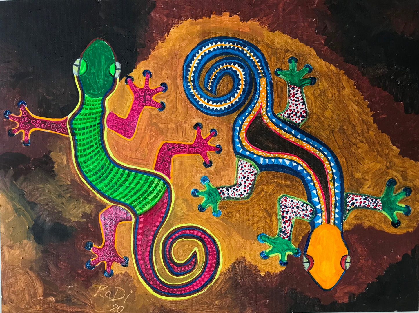 Pintura- Geckalebrijes
