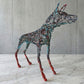 Escultura de alambre - Xoloitzcuintle ¼