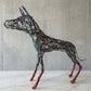 Escultura de alambre - Xoloitzcuintle ¼