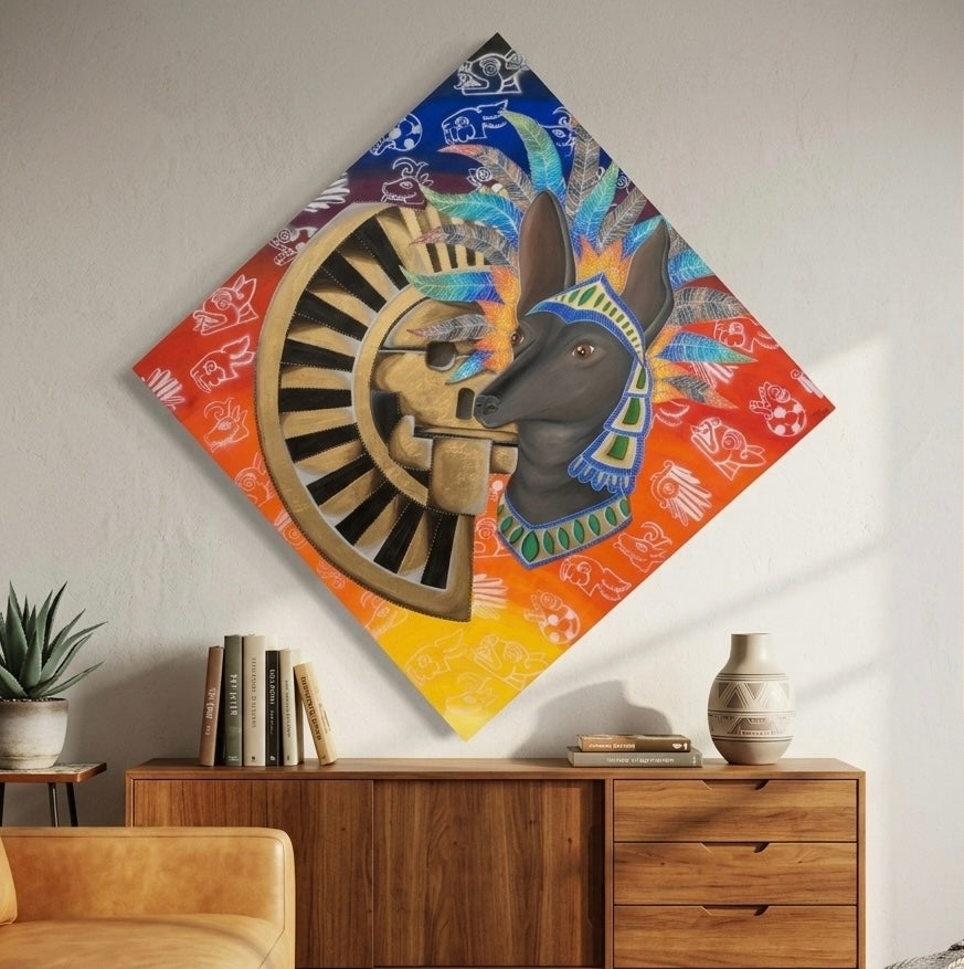 Arte contemporaneo - "XOLOITZCUINTLE"