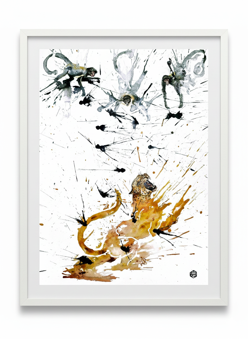 La manchas del JAGUAR y los MONOS