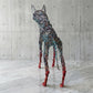 Escultura de alambre - Xoloitzcuintle ¼