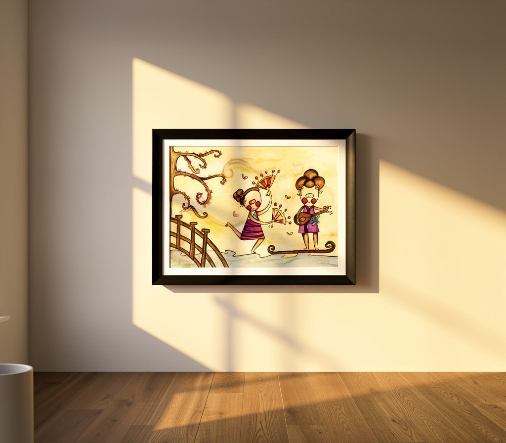 Obras de arte Original - Las Pequeñas Gueishas